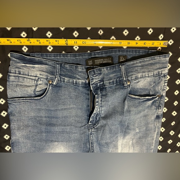 Chic Denim- distressed high rise designed for fit made for addiction-size 14 - Picture 4 of 11